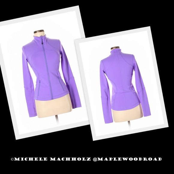 lululemon athletica Jackets & Blazers - Lululemon Forme Jacket Power Purple 6